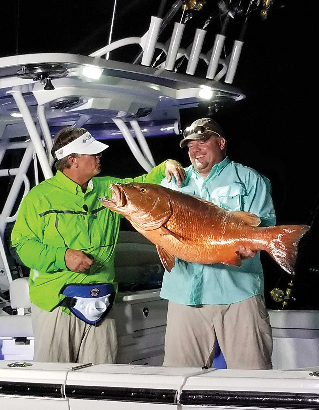 Sufficient lighting in the cockpit facilitates night fishing, but it&rsquo;s only half of the equation.